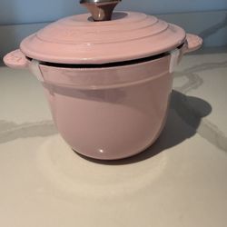 Le Creuset 2 1/4 Qt. Rice Cooker Chiffon Pink Hibiscus