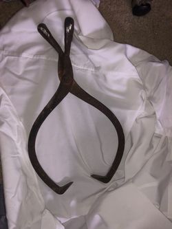 Antique Cast Iron Ice Block Tongs