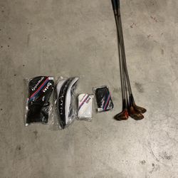 Golf Clubs With Head covers 