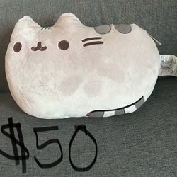 16” reversible Pusheen plushie