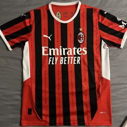 AC Milan Santiago Gimenez Soccer Jersey