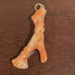 Pink Coral Pendant