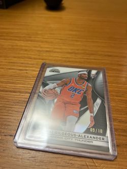 2026 Topps Chrome Black Shai Gilgeous Alexander 09/10  #1