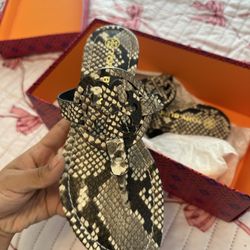 Tory Burch Miller Leather Sandal SZ 7