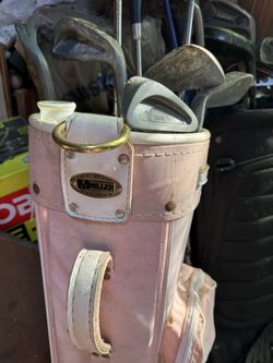 Pink M Miller Golf Clubs 