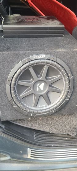 Kicker sub pioneer 1000 watt amp