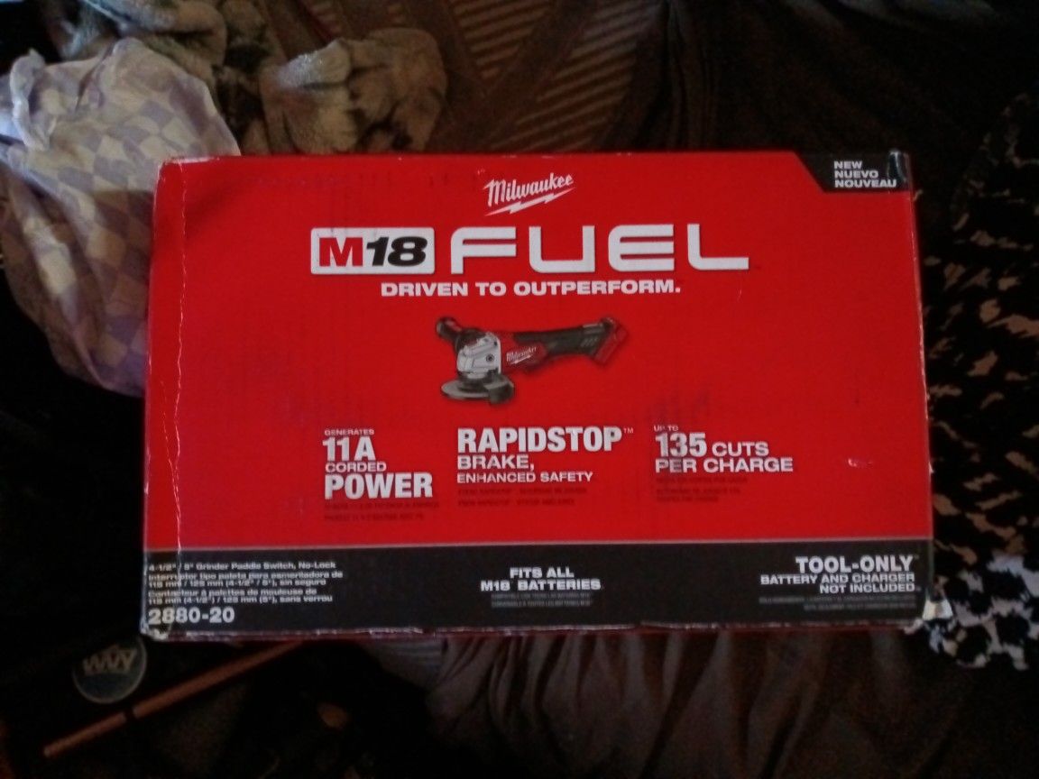 Milwaukee M18 Angle Grinder (Tool Only)