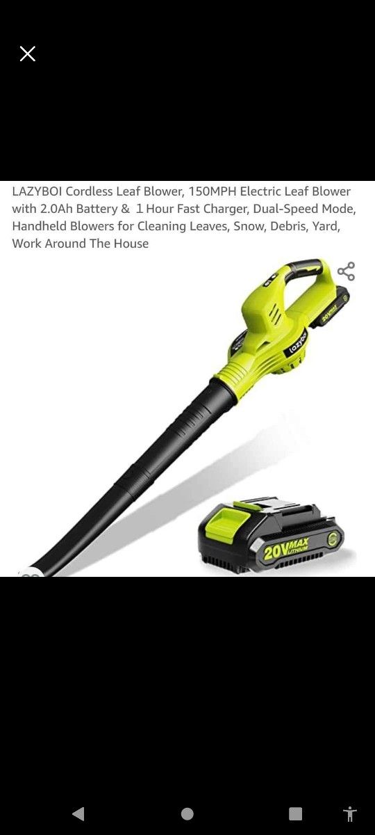 Leaf Blower