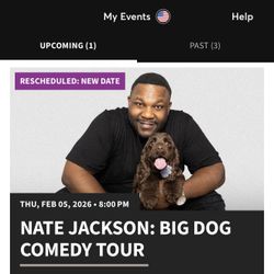Nate Jackson - Big Dog Show 02/05/2026 7 PM