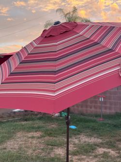Outdoor Patio Umbrella Blowout (multiple units) Pictured Example