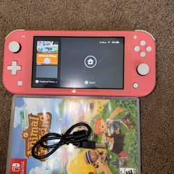 Nintendo Swith Lite (Pink/Gently Used Great Condition)
