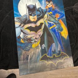 Interchangeable Batman/Joker Hanging Poster