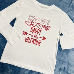 Girls Valentines Day Shirt