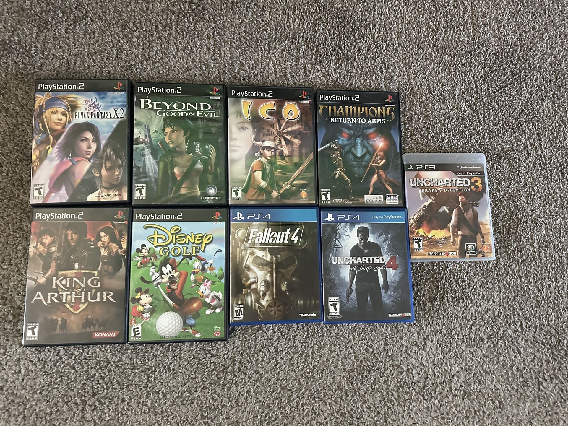 PS2/3/4 Games