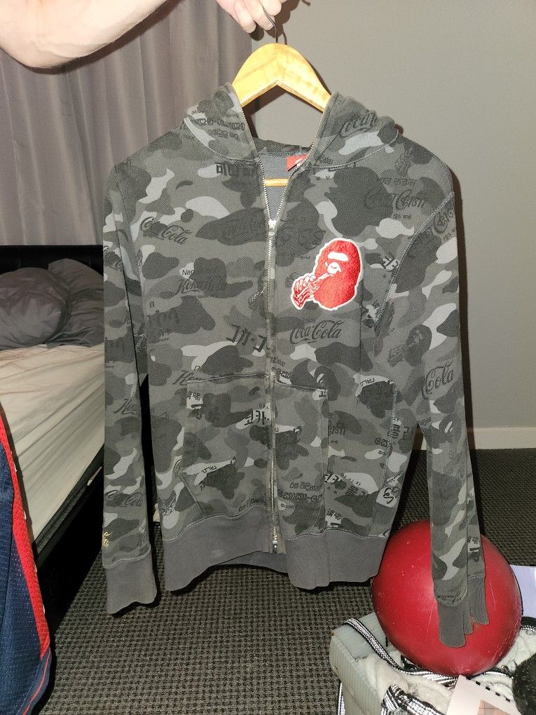 bape x coca cola hoodie