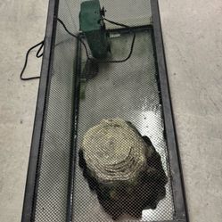 aquarium/turtle accessories 20 gal (Long) with filter