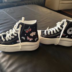 Converse shoes for a teenager.