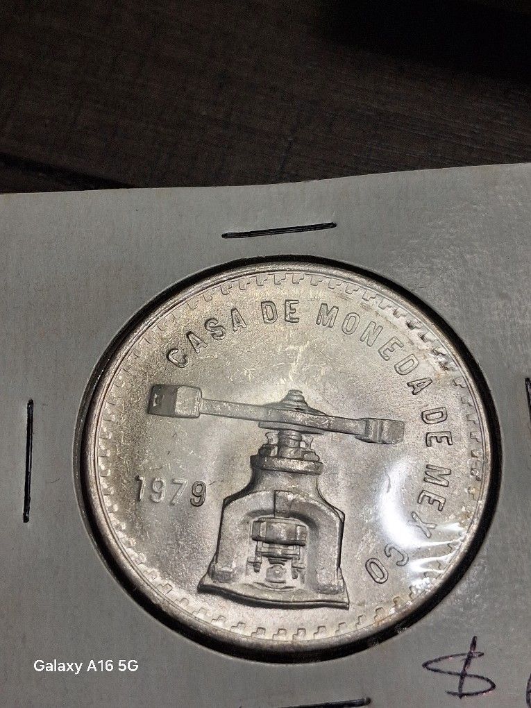 Mexico 1979 1 Oz Troy .925 Silver Coin