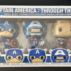 Captain America: Through The Ages Funko Pop