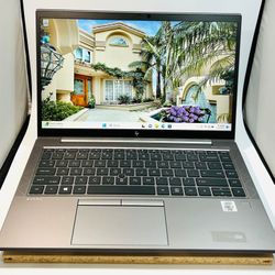 HP ZBook FireFly 14 G7 Mobile Workstation Core i7-10610u 2.30Ghz 16GB 256GB Fully Functional