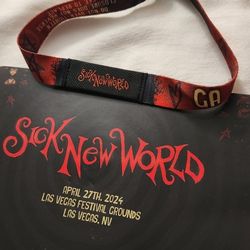 Sick New World GA Ticket $300