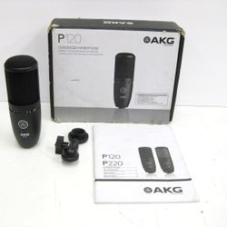 AKG P120 Large Diaphragm Studio Condenser Recording Microphone Mic