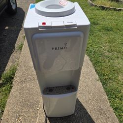 Primo Water Dispenser Top Loading, Hot/Cold Temperature, White