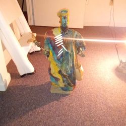 African Voodoo Priest Stutue 