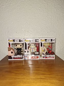 Star Wars funko pops