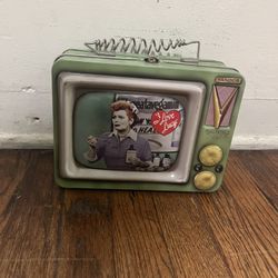I love Lucy tin box 