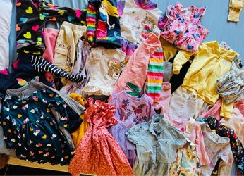 Large Lot of 3T/4T Toddler Clothing Bundle