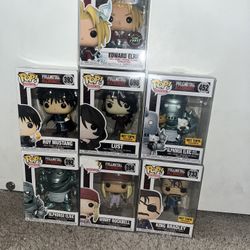 Funko Pops Full Metal Alchemist