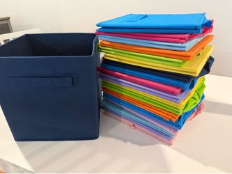 Cube storage bins