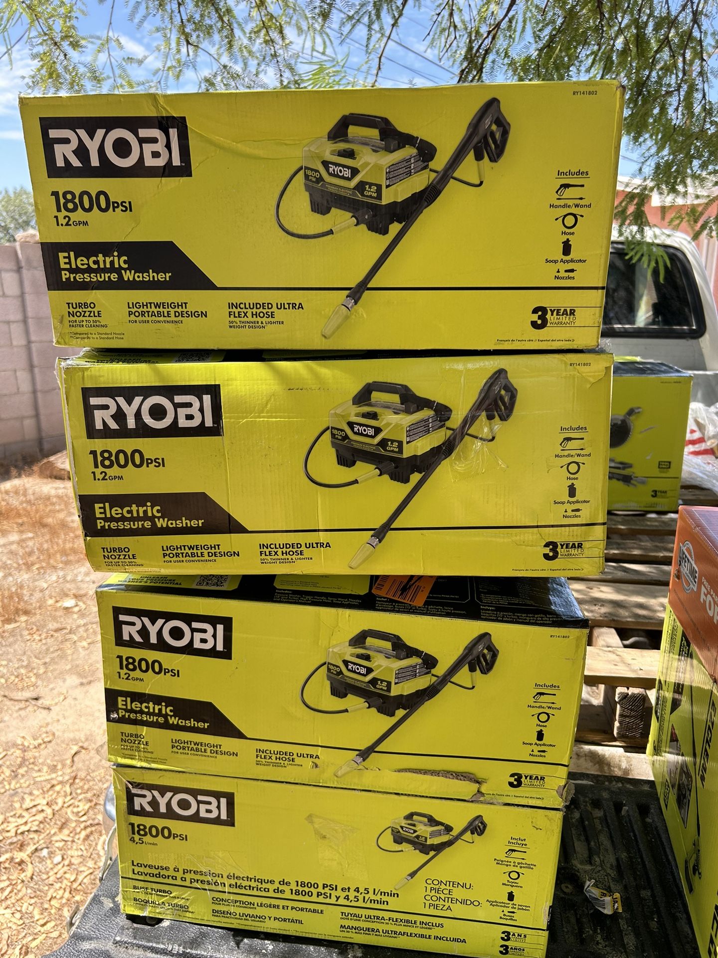 Ryobi Pressure Washer