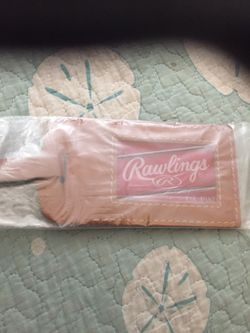 Rawlings Baseball Leather Luggage Tag