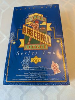 1993 Upper Deck Series Two Box Baseball cards
