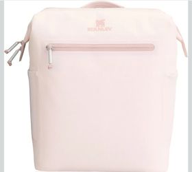 Stanley All Day Madeleine Backpack Soft Cooler 20 Can Cooler with Handle and Shoulder Straps Insulated Travel Bag with Zipper 