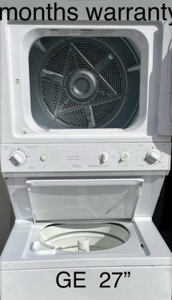 Lavadora y Secadora stackable 24” y 27”  / washer & dryer  ✅ Revisadas y Listas para Usar 🛡️ 3 Meses de Garantía 🚚 Entrega Disponible en Miami-Dade 