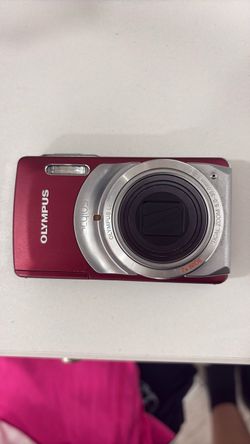 Olympus Stylus Red Compact Digital Camera