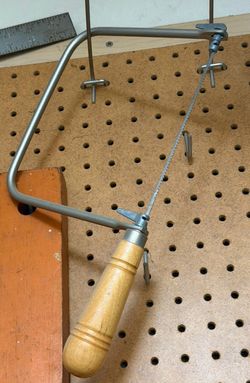 Coping Saw with detachable blade