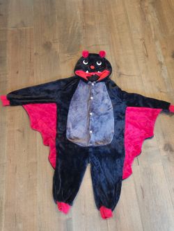 Age 4-5 Unisex Bat Costume Height (Height 105cm)