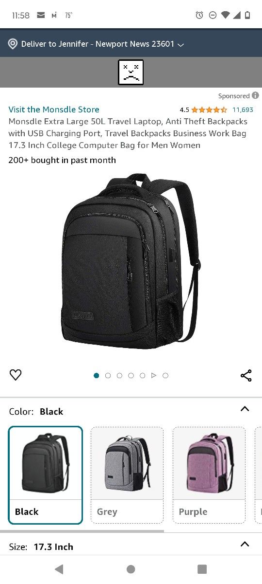 Laptop Backpack 