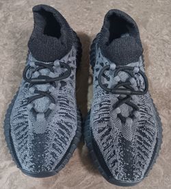 Men's Adidas Yeezy Boost 350V2 CMPCT slate Onyx gray prime knit 1G9606