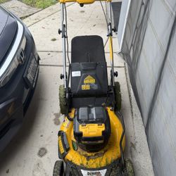 Self-Propelled Dewalt Lawnmower