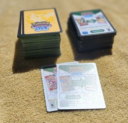 Pokémon TCG codes (283 cards)