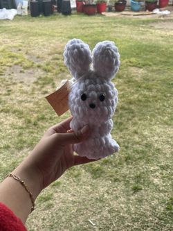 mini easter bunny crochet handmade 