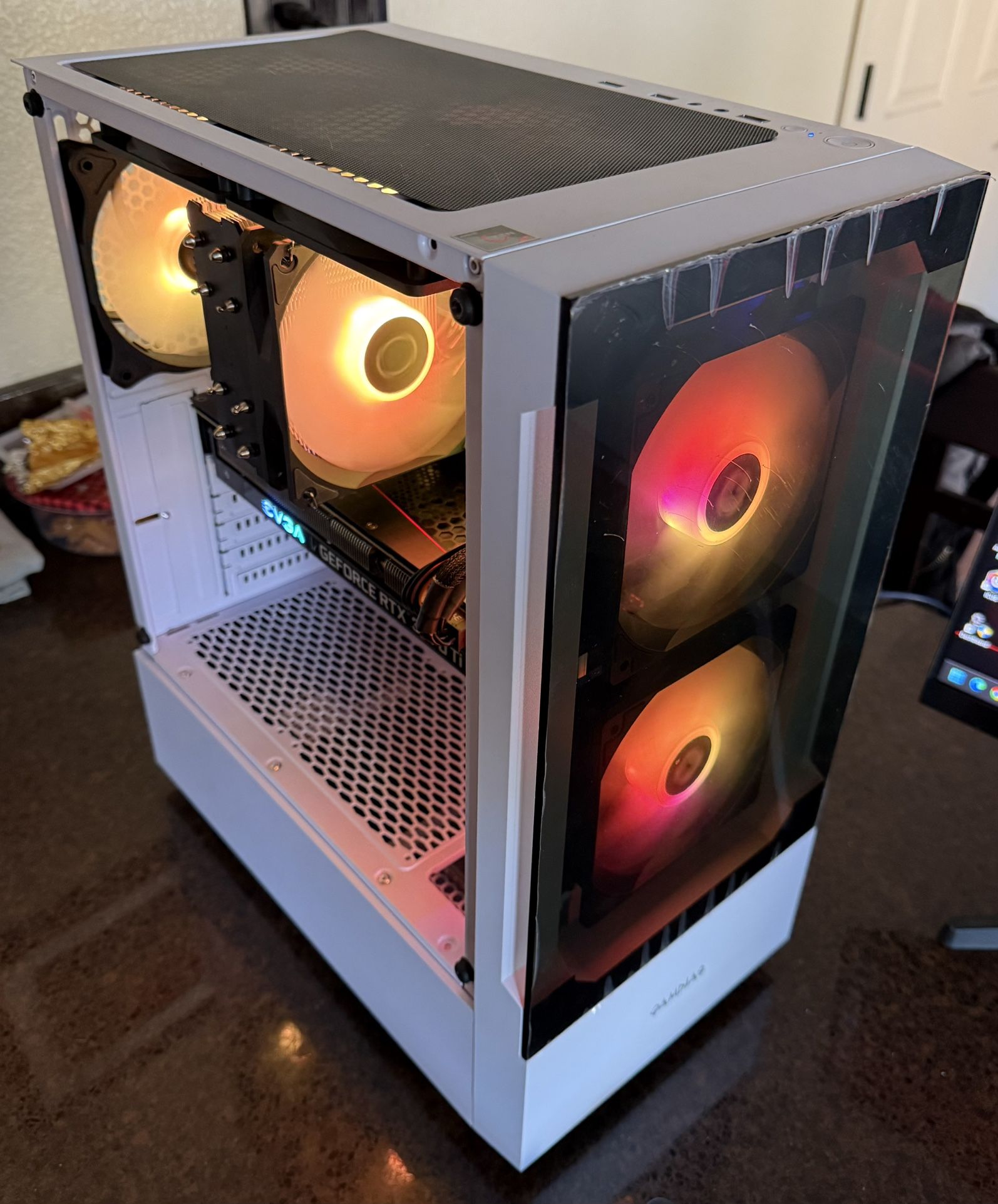 AMD Ryzen 5 5600X 6-Core CPU 3.7 GHz Custom Gaming PC Desktop Computer