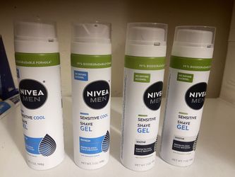 Nivea men shave gel 4 for $10