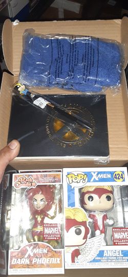 Marvel Xmen Collector Corps 5 Piece Box Funko Pop $30