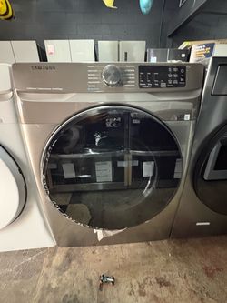 Samsung Front Load Dryer Champagne